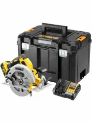 Дисковая пила аккум. в cумке (18V, 1*5.0Ah, 184x16 мм, пропил: 64 мм, BL-motor) DeWalt DCS570P1