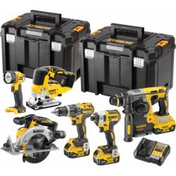 Набор:DCD796+DCF899+DCG405+DCS570+DCS367+DCS334+DCS355+DCH273 в TSTAK VI(4) (4*5Ah) DeWalt DCK865P4T