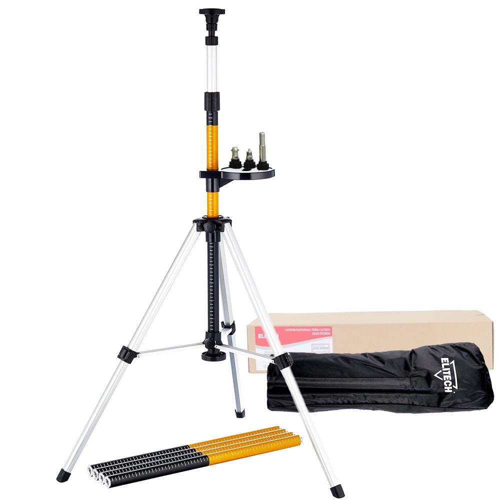 Штатив-рейка распорная 3,8 м с ногами (1/4