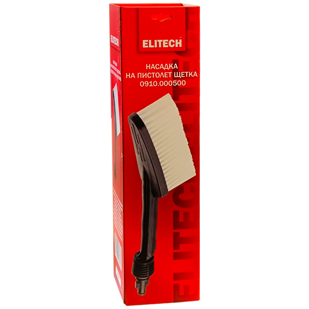 Аксессуар__Насадка-щетка к мойке высокого давления  (0910.000500), ELITECH 177091- фото