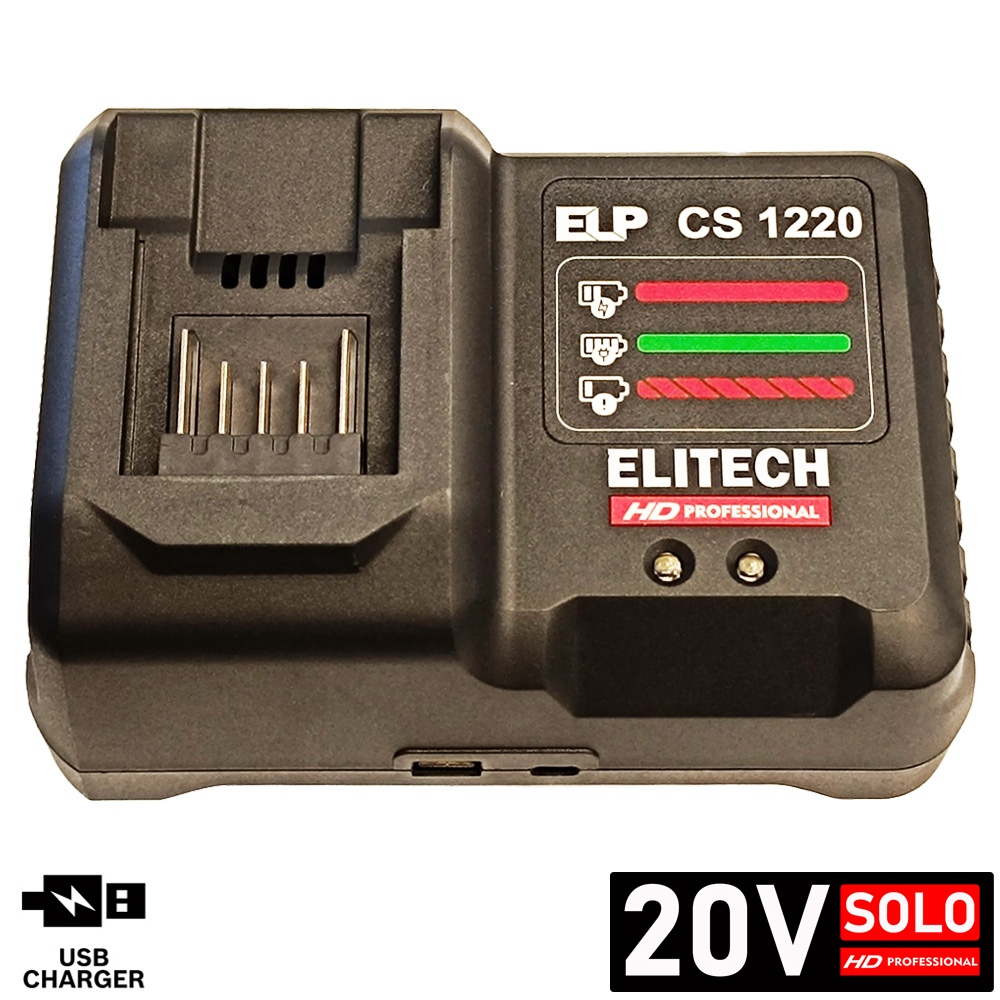 Зарядное устройство д/ELP 10-20В, 6А HD Professional CS 1220 (E0911.019.00) 205798- фото
