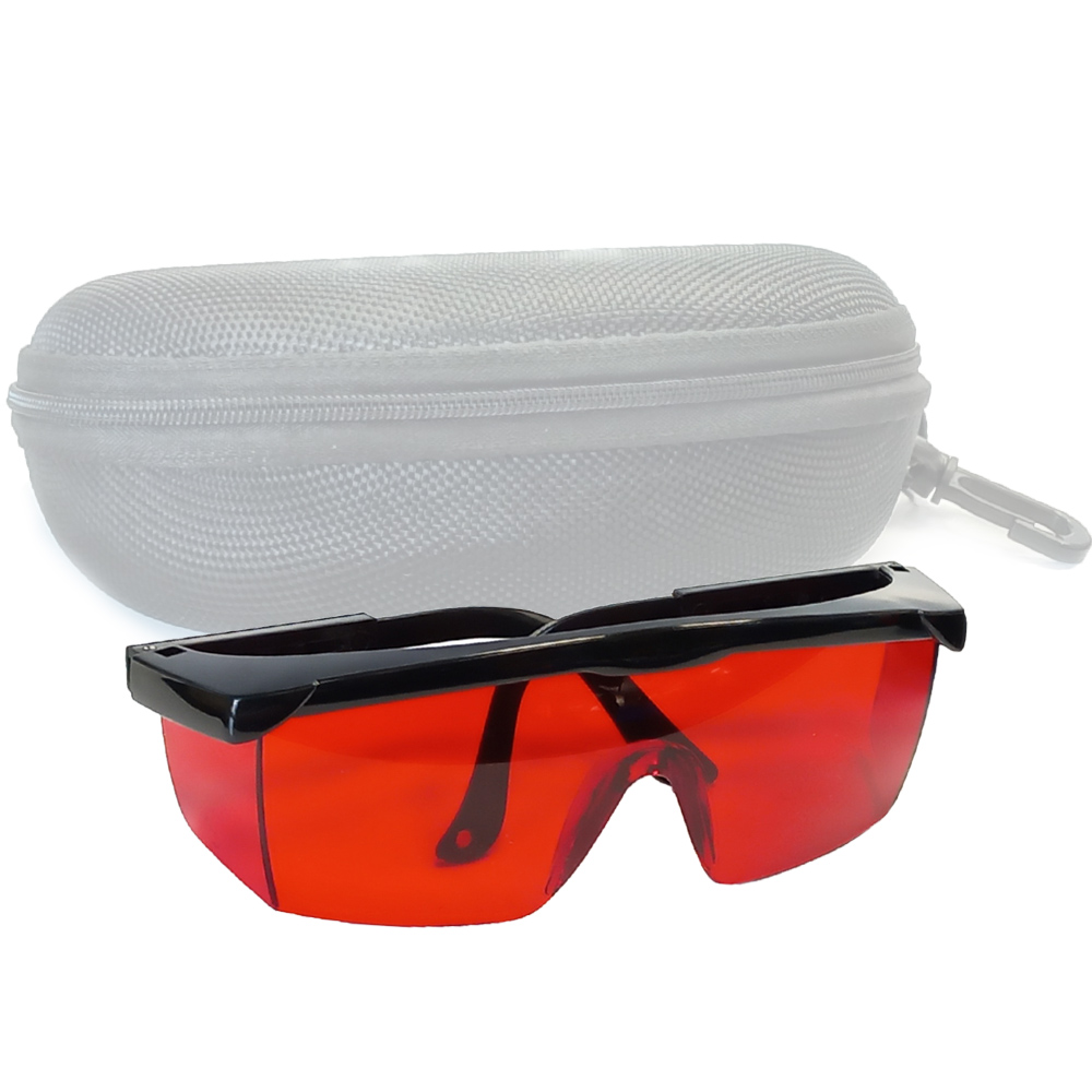 Очки (красные) для работы с лазерными нивелирами  (2210.002000), ELITECH 191992- фото