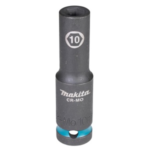 Головка ударная  1/2" 10 мм Impact Black (удлиненная), MAKITA