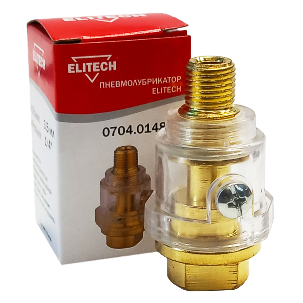 Аксессуар__Лубрикатор  (1/4M - 1/4F)  (0704.014800), ELITECH 186345- фото2