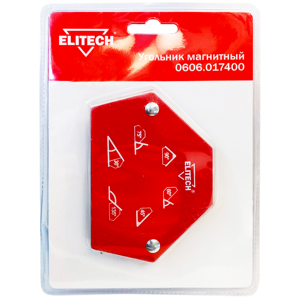 Аксессуар__Уголок магнитный (30°, 45°,60°,75°, 90°, 135° / усилие 11,5 кг)  (0606.017400), ELITECH 195309- фото2