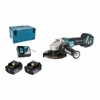 Углошлифмашина аккумуляторная Makita DGA511RTJ (2 акк. 18V, 5Ah, регул. обор, зарядное, кейс MakPac)