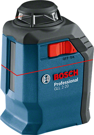 Нивелир лазерный Bosch GLL 2-20 Professional 0.601.063.J00