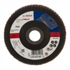 Круг лепестковый 115х222 мм K80 конический STANDARD FOR METAL BOSCH