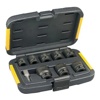Набор ударных торцевых головок 1/2'' в чем. DeWalt (10, 13, 15, 17, 19, 22, 24, 27мм +адаптер) DT7507