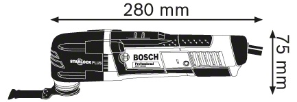 Мультиинструмент Bosch GOP 30-28 Professional 0.601.237.001