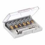 БИТЫ набор BOSCH Max Grip из 7 предметов (Ph1/2/3, Pz1/2/3 - L 25 мм + магнитный держатель) (2607001937)
