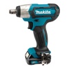 Набор MAKITA гайковёрт TW141DWAE в чем.(12V, 2*2.0Ah,1/2 ")  + компрессор MP100DZ  TW141DWAEA1