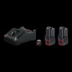 Комплект аккумуляторов с зарядным устройством bosch 120 В GBA12 V 2 шт + зарядное устройство GAL 12V-40Bosch (1600A019R8) Bosch