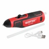 Аккум. клеевой пистолет WORTEX CGG 1104 в кор. 4В, 7.2 мм