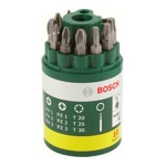 Набор: 9 бит + универсальный держатель Bosch (2607019452) Bosch