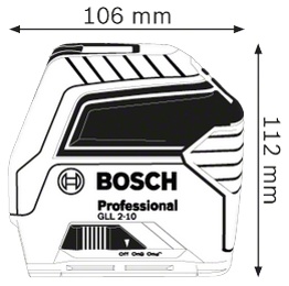 Лазерный нивелир Bosch GLL 2-10 Professional (0601063L00) Bosch