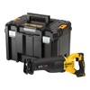 Пила сабельная аккумуляторная  DeWalt DCS386NT SOLO в TSTAK VI (18V, дерево: 300 мм, металл:130 мм, BL-motor) DCS386NT