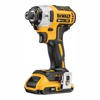 Гайковёрт аккумуляторный DeWalt DCF887D2 Гайковерт ударный аккум в чемодане (18V, 2.0Ah*2, 205Нм, 1/4", 3 скор, 3800об/мин)