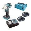 Гайковерт аккумуляторный Makita DTW285RTJ в Makpac (18 В, 2x5,0 Ah, 280 Нм, BL, 1/2 дюйма, 3 скор.)