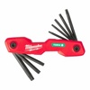 Набор складных Торкс (Torx) ключей Milwaukee, 8 шт. 4932480979