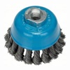 Щетка чашечная Heavy for Metal пучки витой проволоки для GWS D75 0,5 14 2.609.256.503