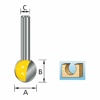 Шар.фреза 19,05х19,05х8х32х2Т MAKITA