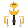 Струбцина угловая DeWalt  90° (макс. ширина 55 мм, 2 струбцины для крепления к верстаку) DWHT83853-0